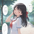 セーラーワンピの少女7 12枚目