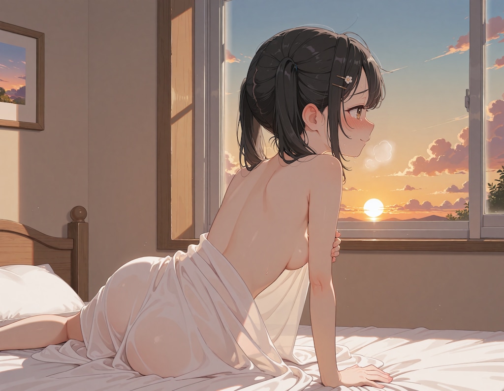 セーラーワンピの少女7