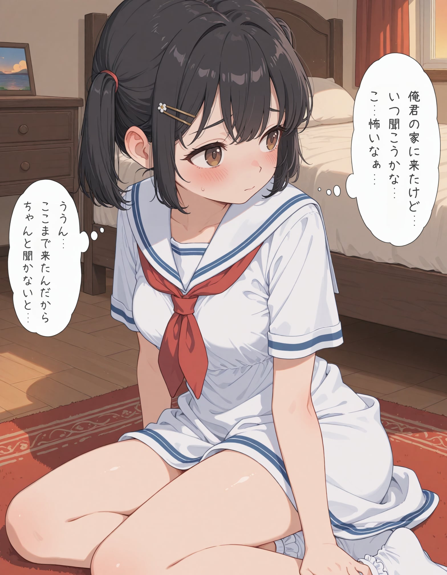 セーラーワンピの少女7