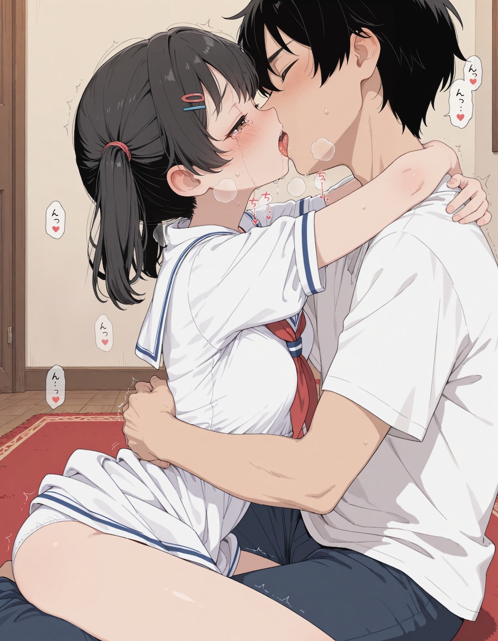 セーラーワンピの少女7