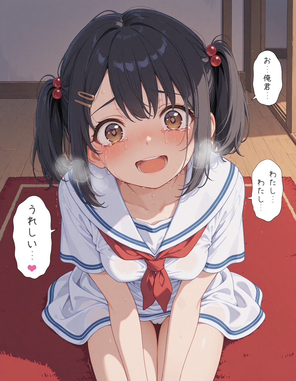 セーラーワンピの少女7