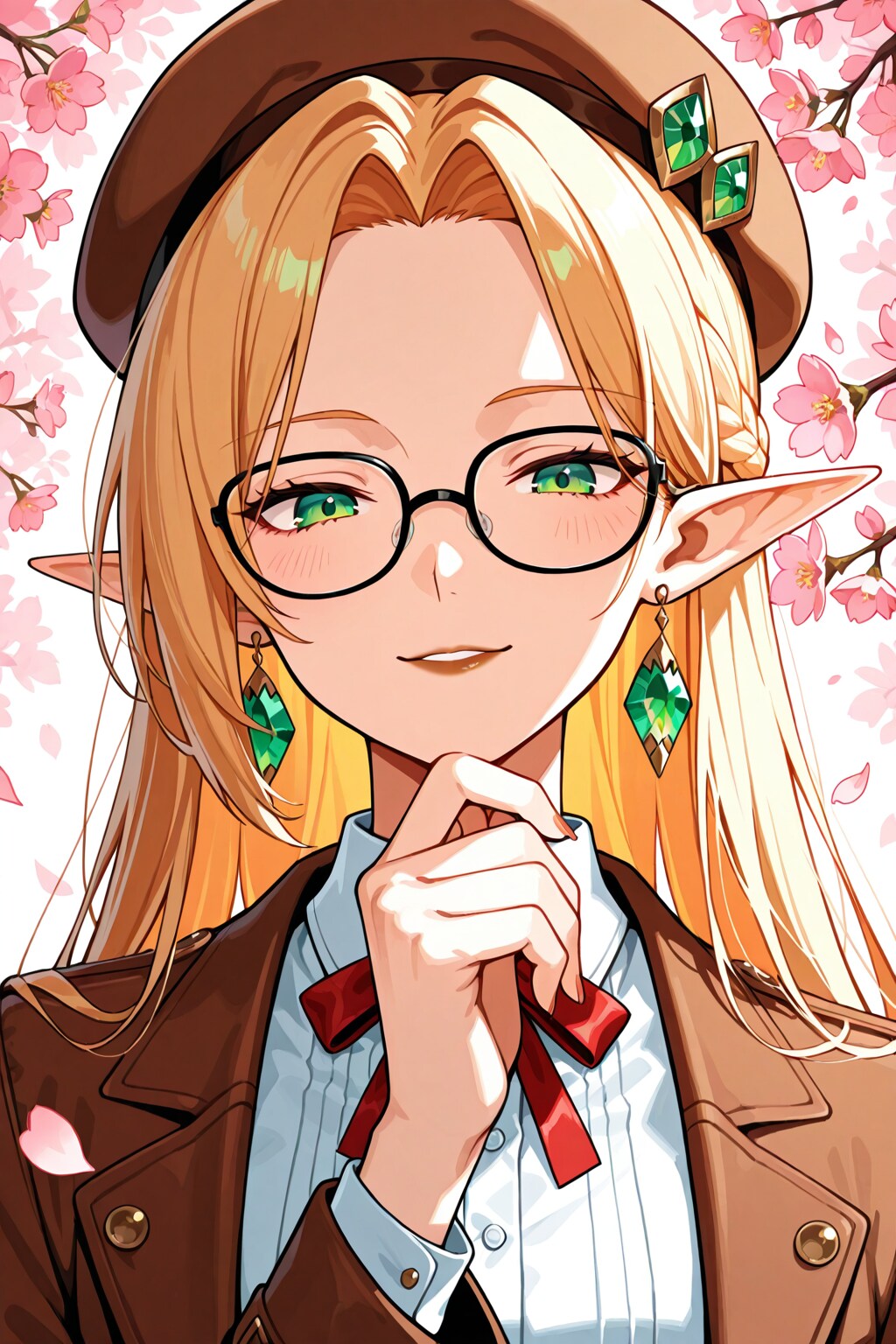 エルフさんのポートレート