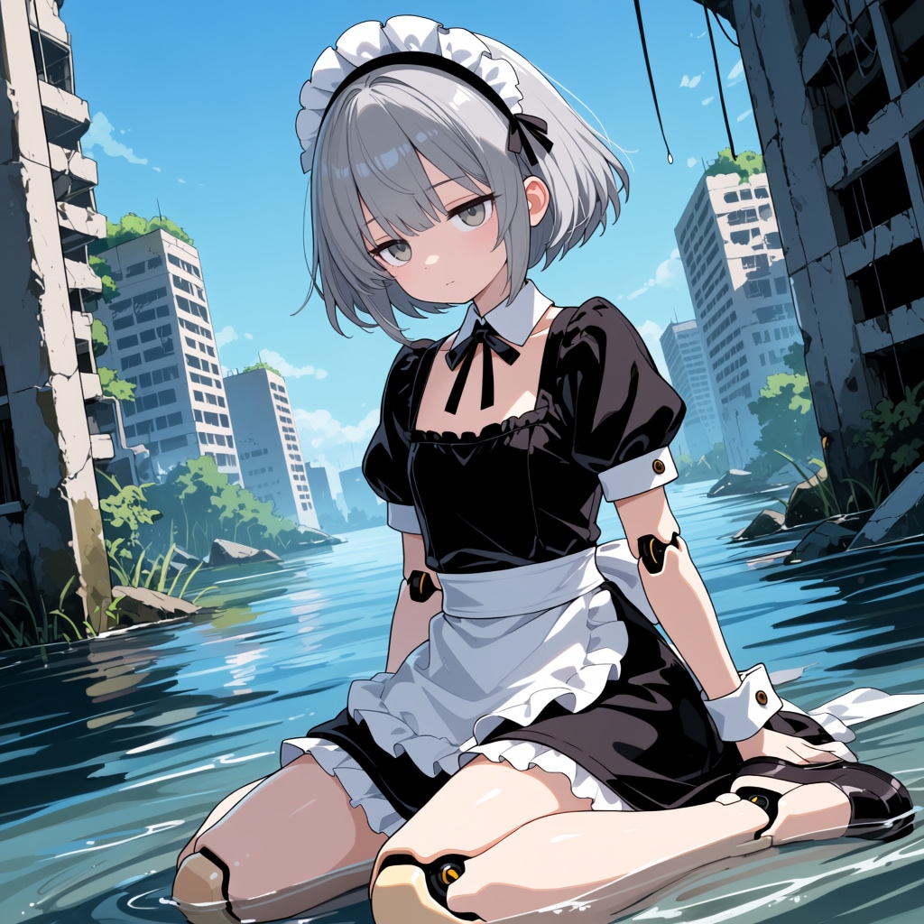 終末世界のアンドロイドメイド