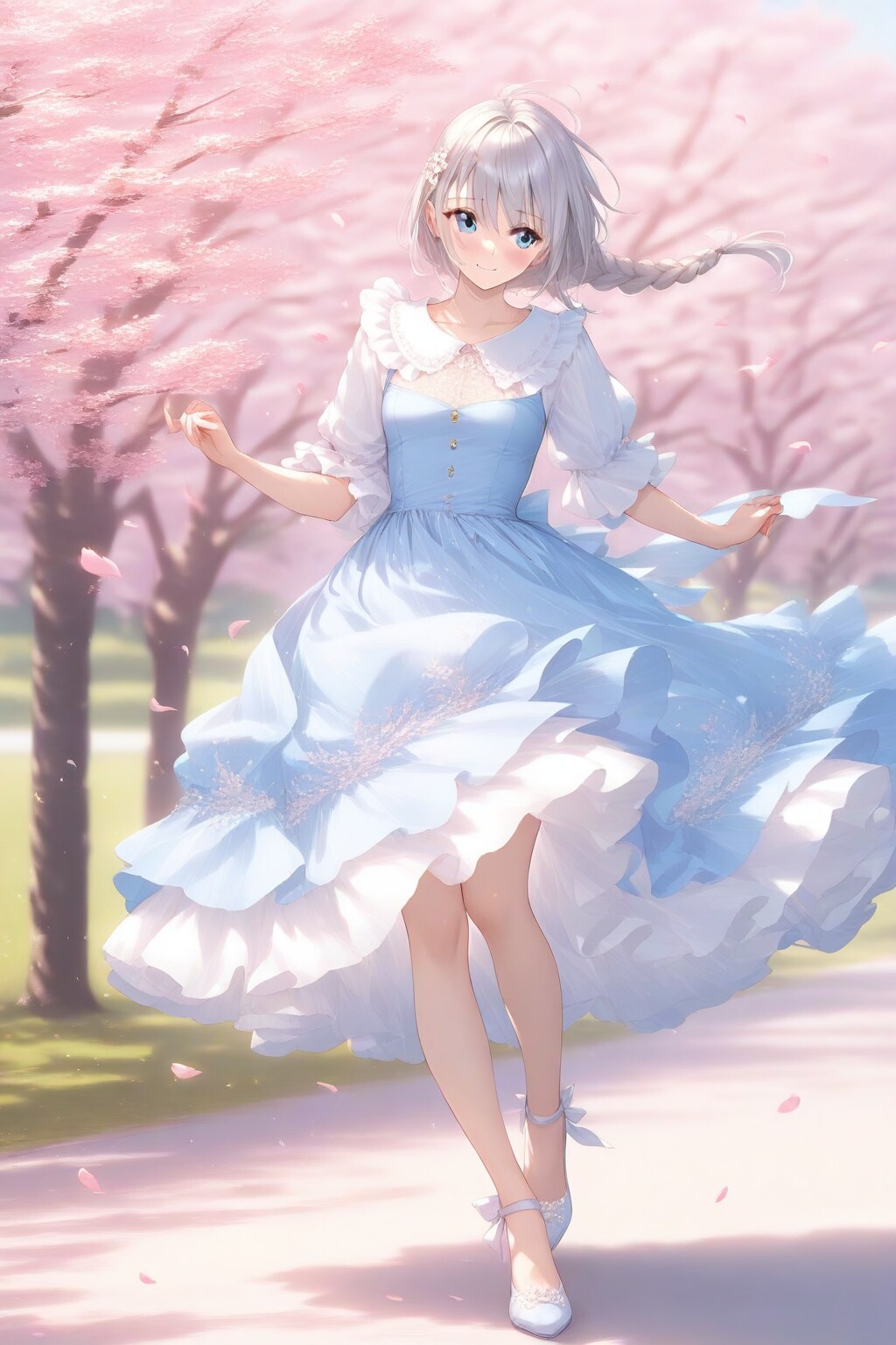 花唇舞う春の嵐