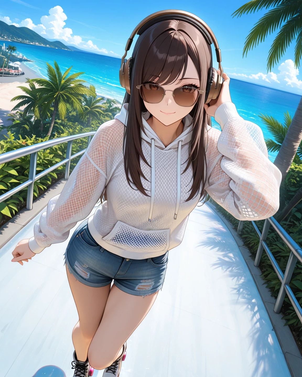 スケート散歩