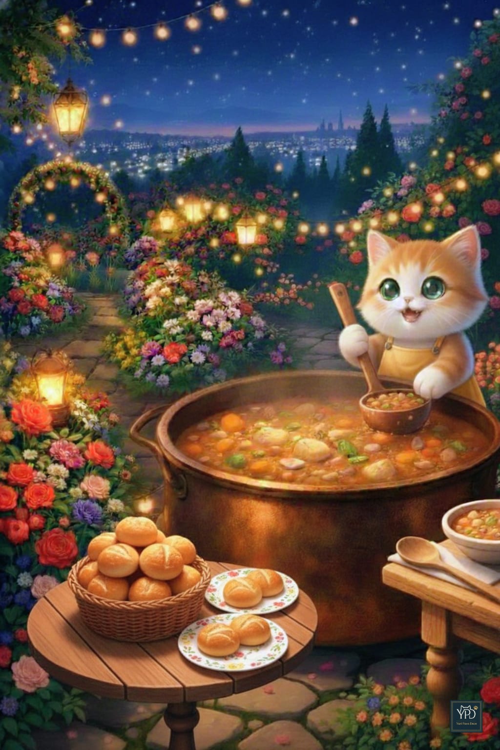 仔猫店主の具だくさんシチュー | の人気AIイラスト・グラビア