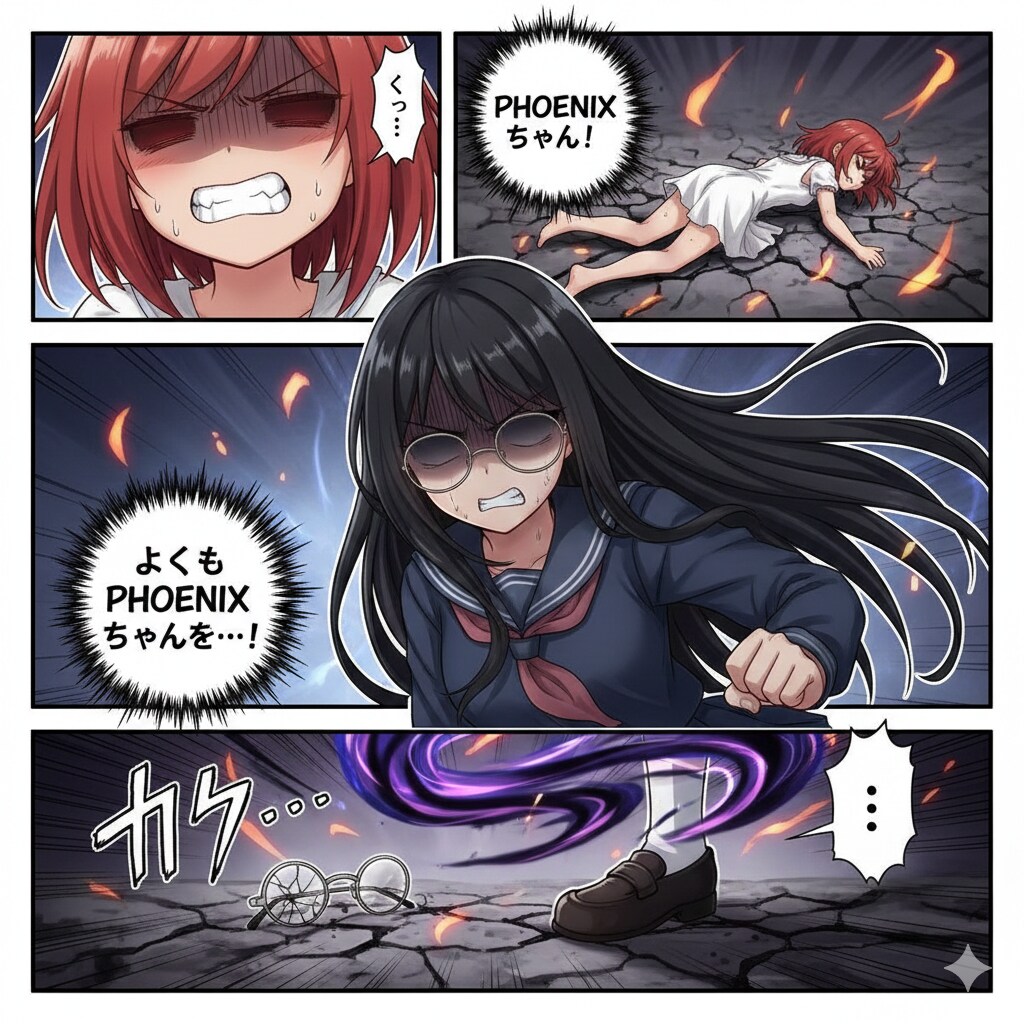 メガネっ娘ちゃんの覚醒展開