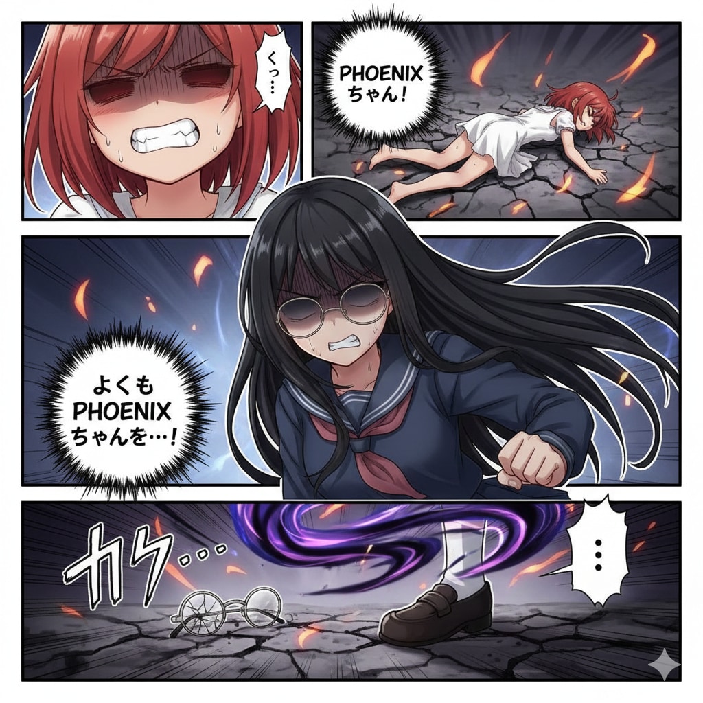 メガネっ娘ちゃんの覚醒展開