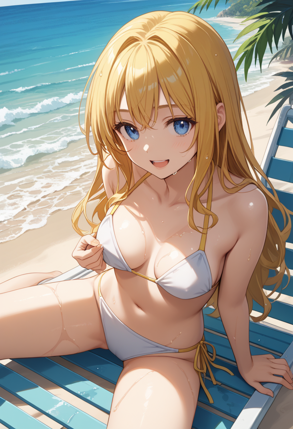 海で後輩とオナニー #誕生日 (12枚)