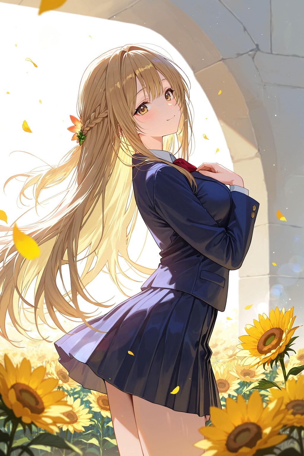 異世界学園の少女さん