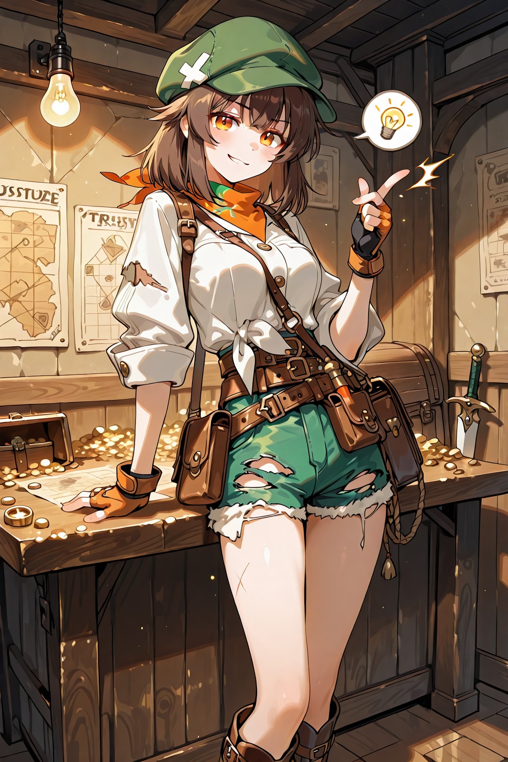 閃いたシーフちゃん