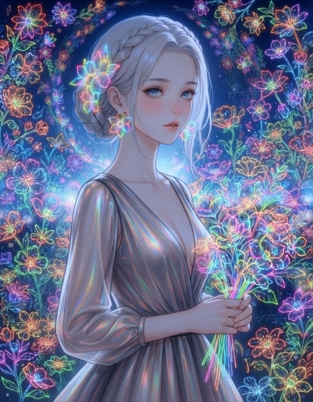 ガラスの花