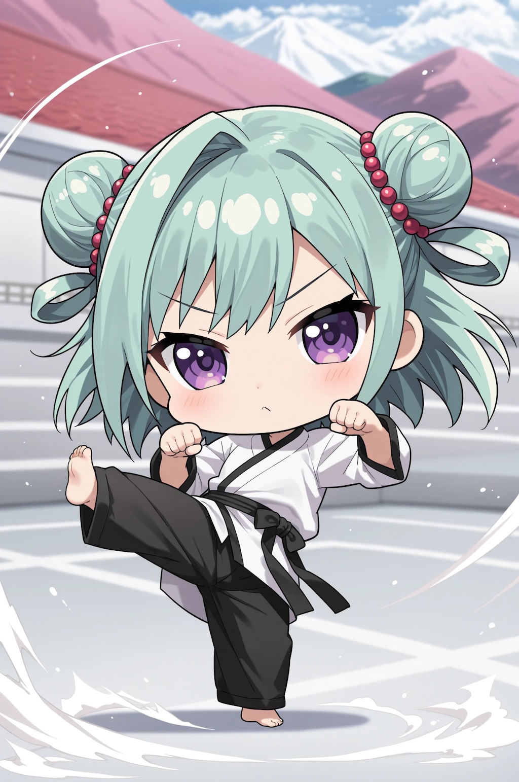 肉まんもぐもぐ