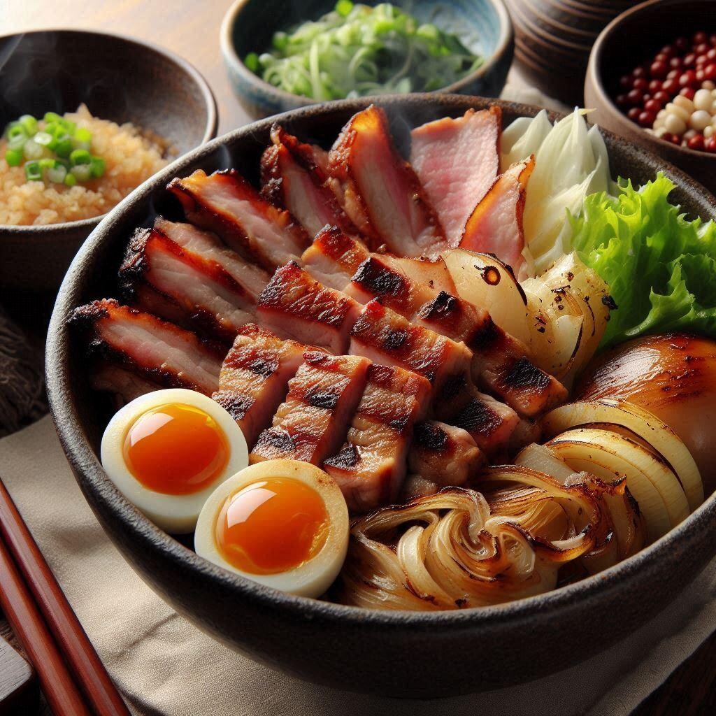 炭火焼き豚丼