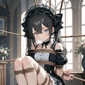 ゴスロリ緊縛少女 4枚目
