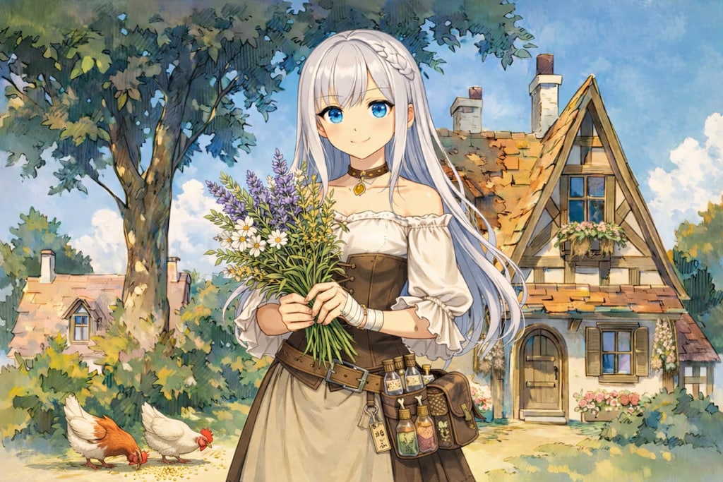 薬草摘みの午後