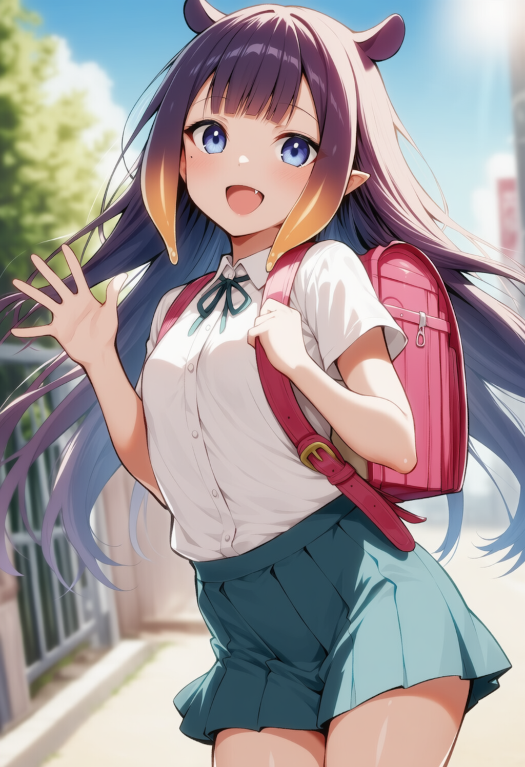 おはよー！（一伊那尓栖）