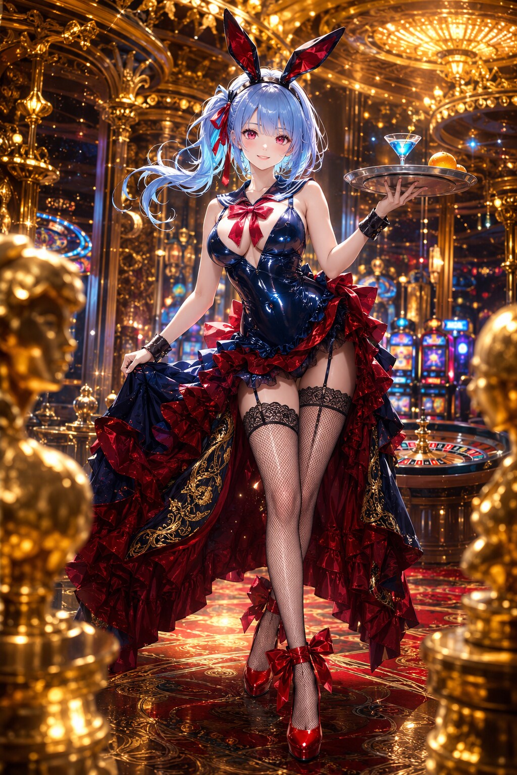蒼紅のルビーバニー