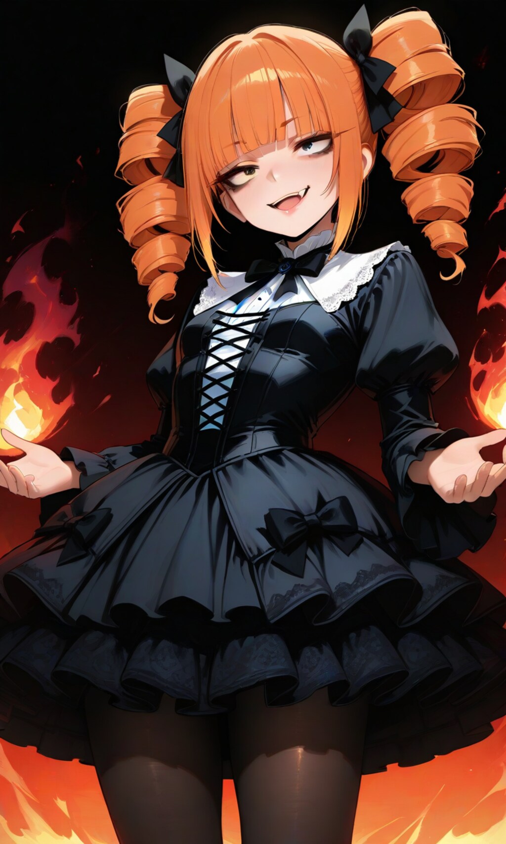 炎で焼かれたいのかしら？