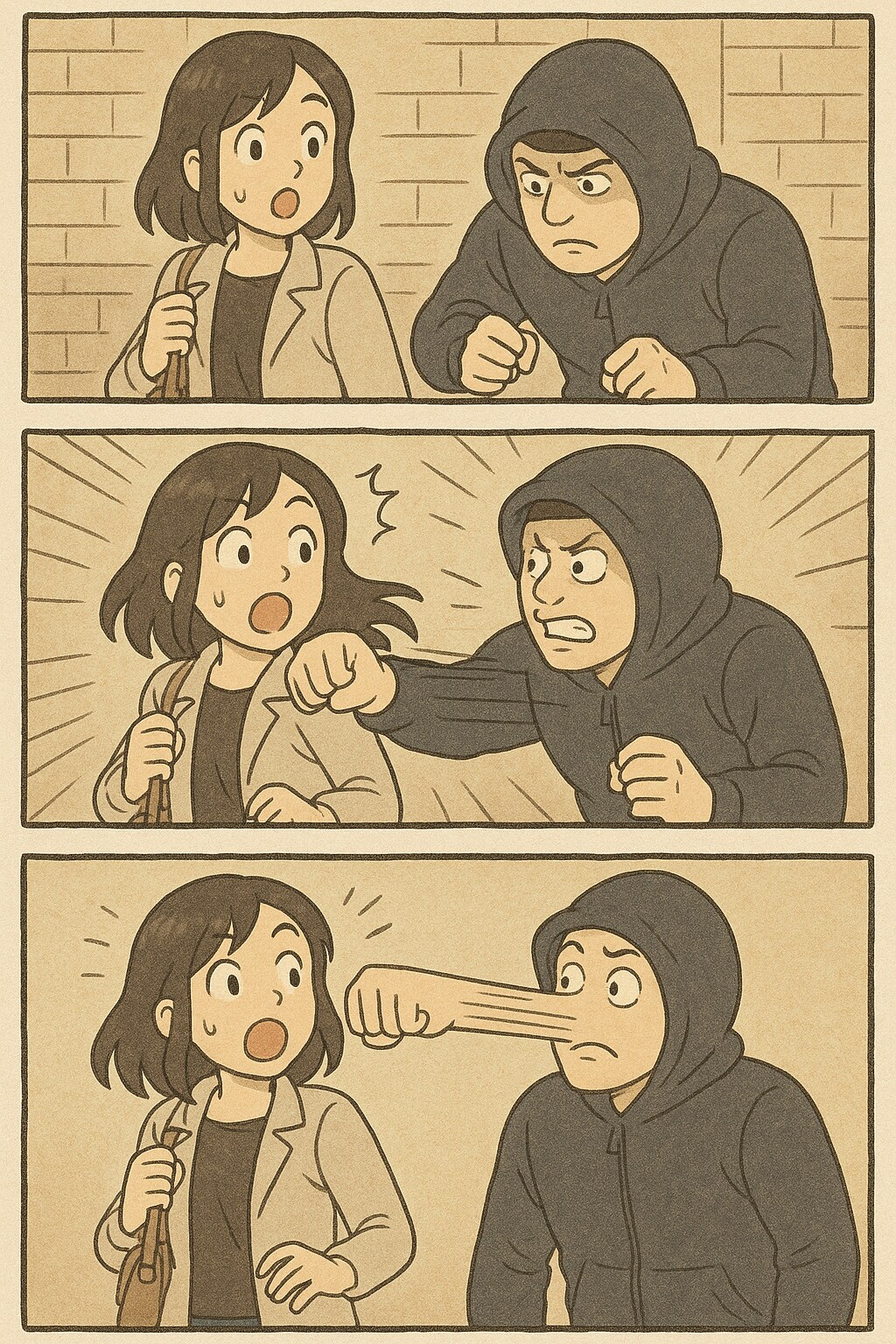 ものすごく面白い四コマ漫画を描いてもらった