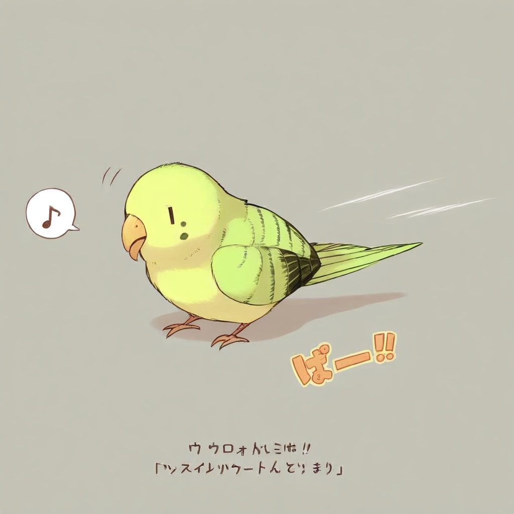 喋るインコ便乗