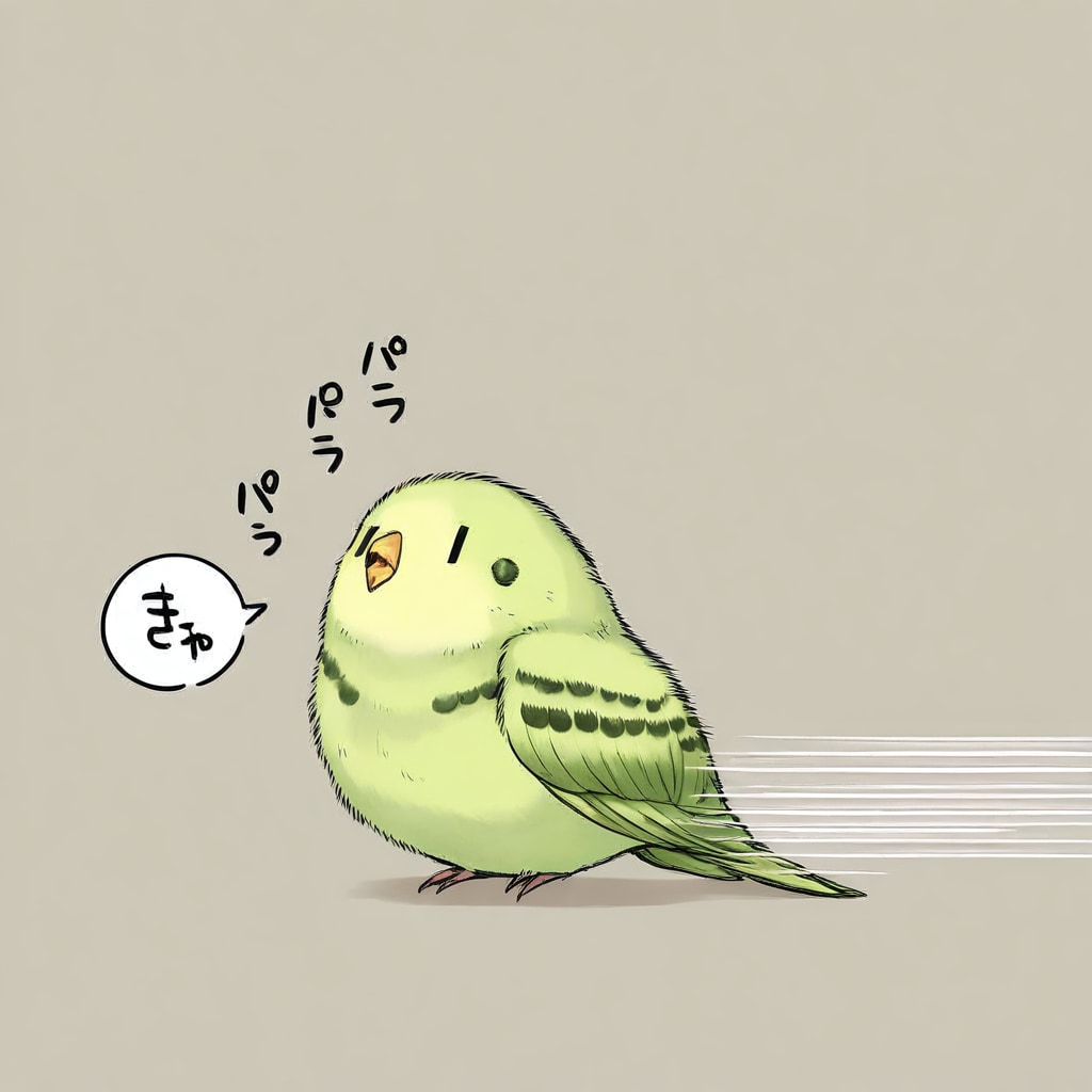 喋るインコ便乗