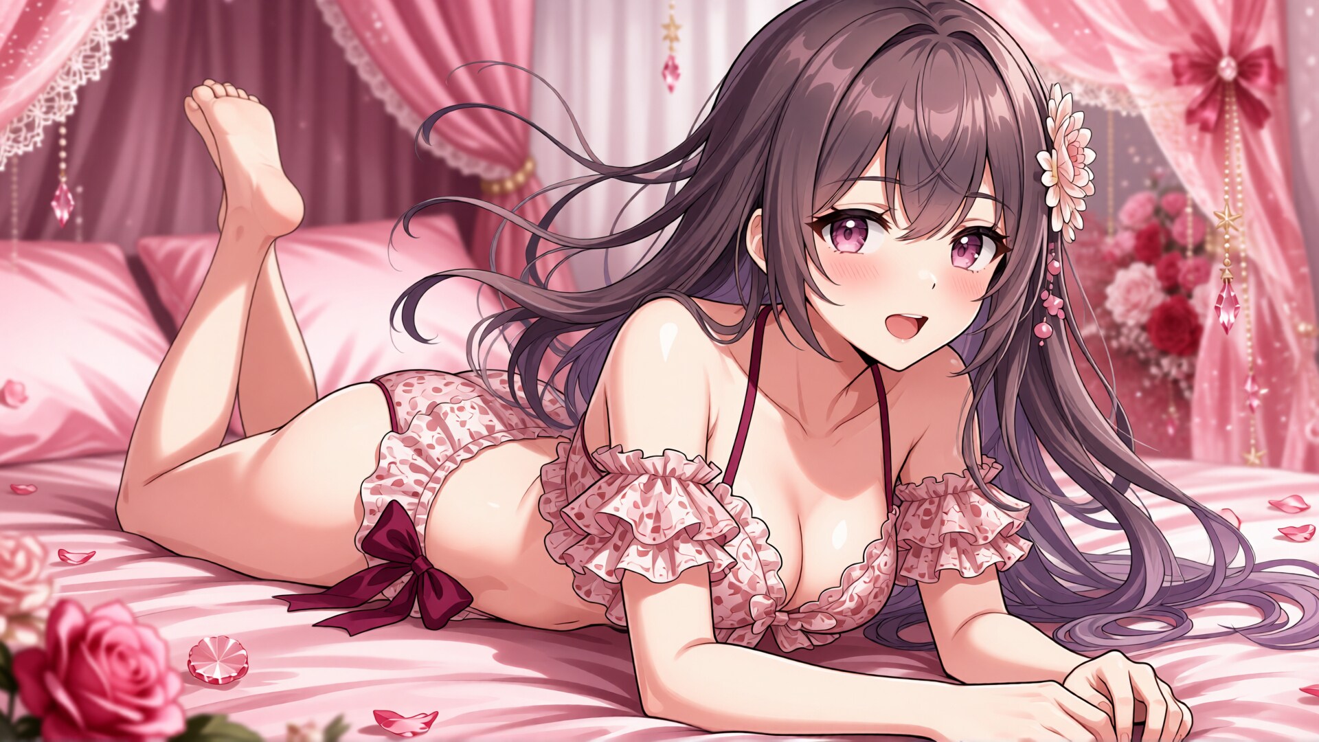 茶髪少女と水着　その9-5
