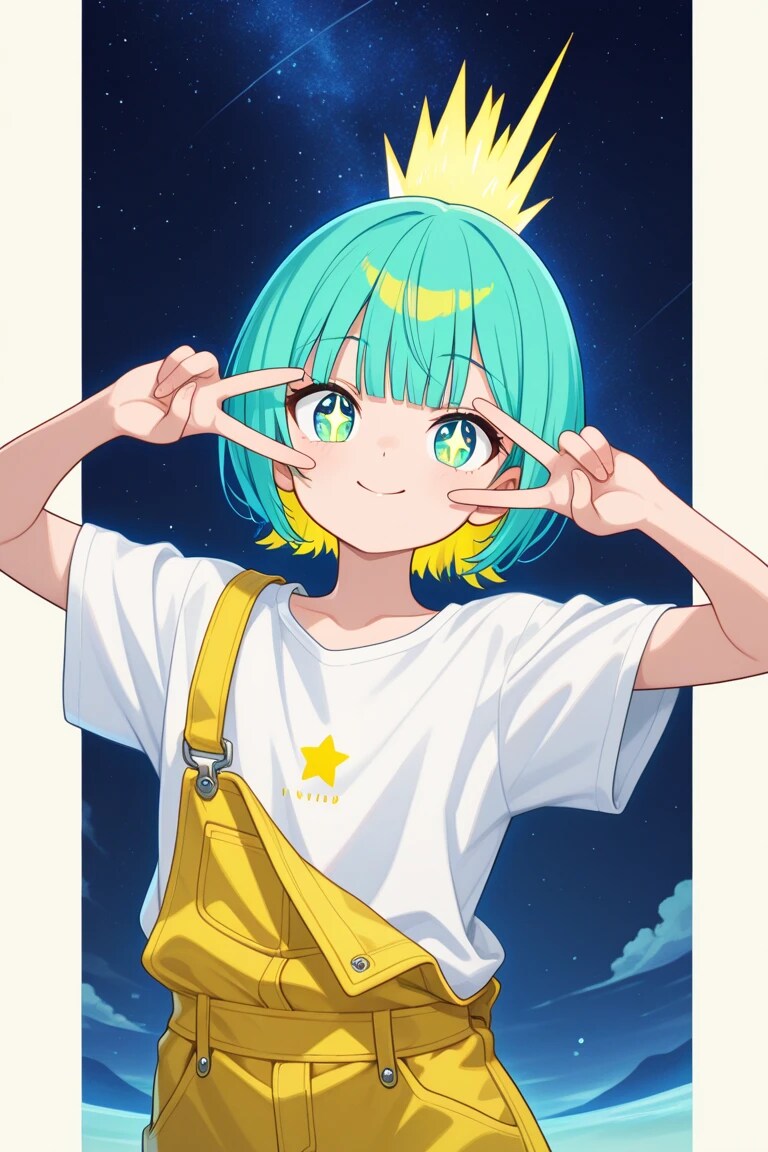 エメラルドグリーンの子 | の人気AIイラスト・グラビア