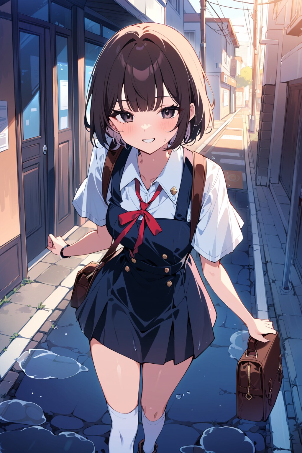雨上がりの帰り道　その４