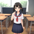 あっついよね～ 学校Ver. 11枚目