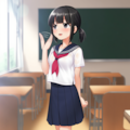 あっついよね～ 学校Ver. 5枚目