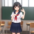 あっついよね～ 学校Ver. 9枚目