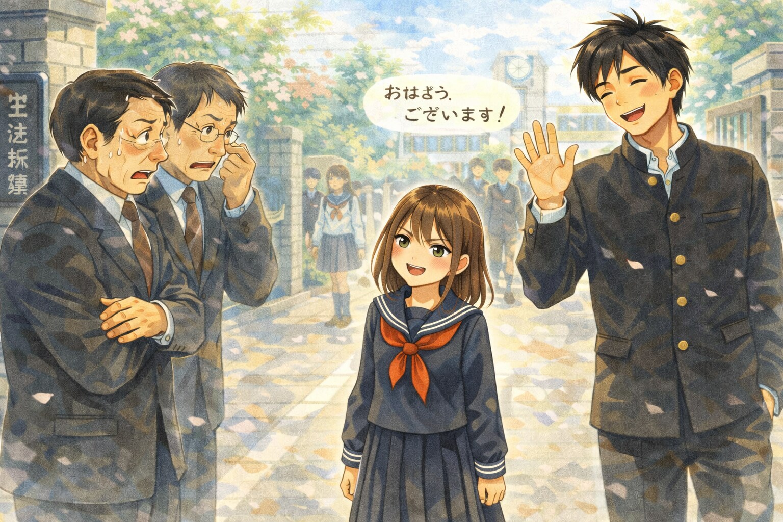 先生がビビる朝  (昭和シリーズ)