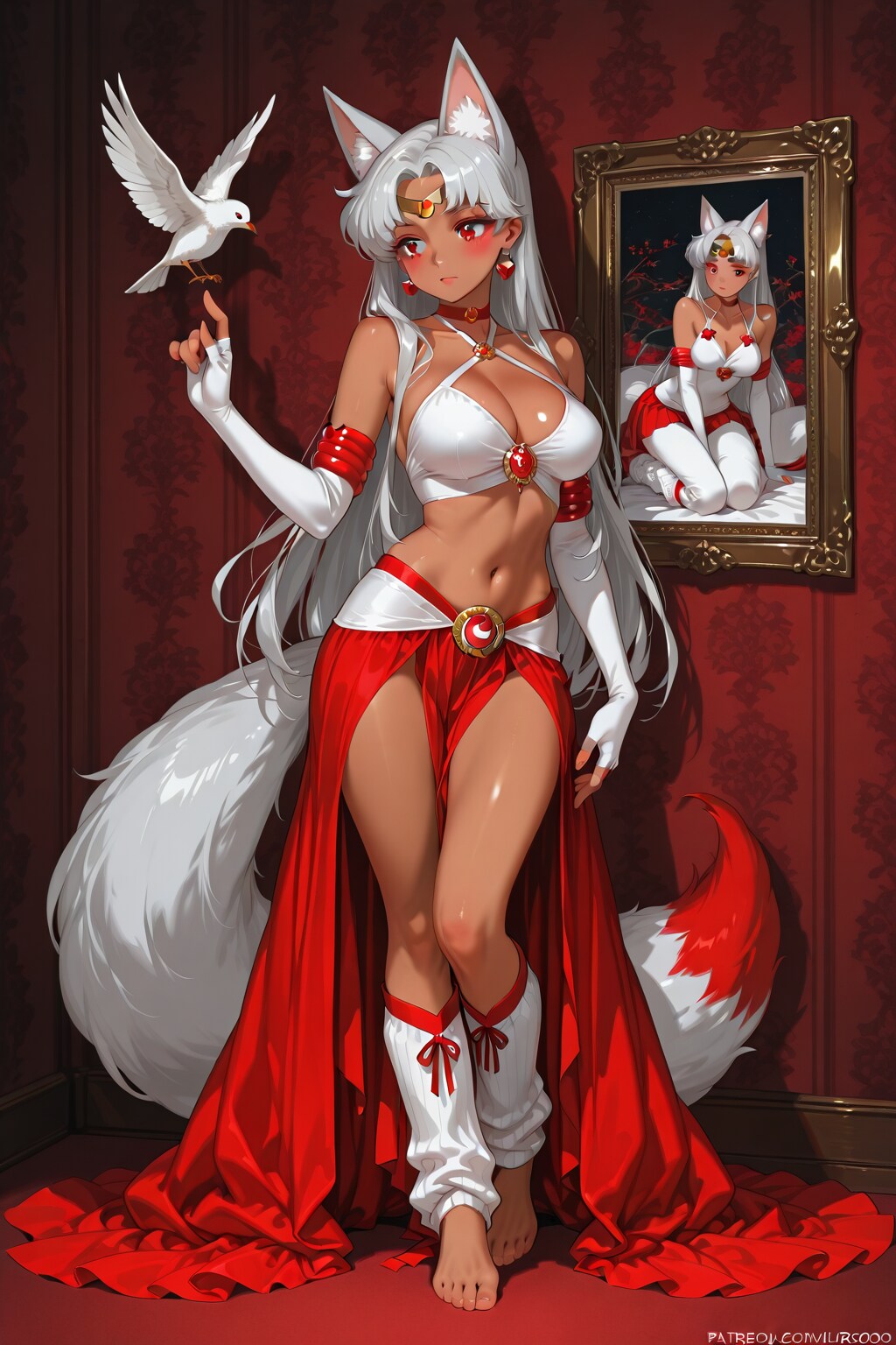 キツネっ娘巫女