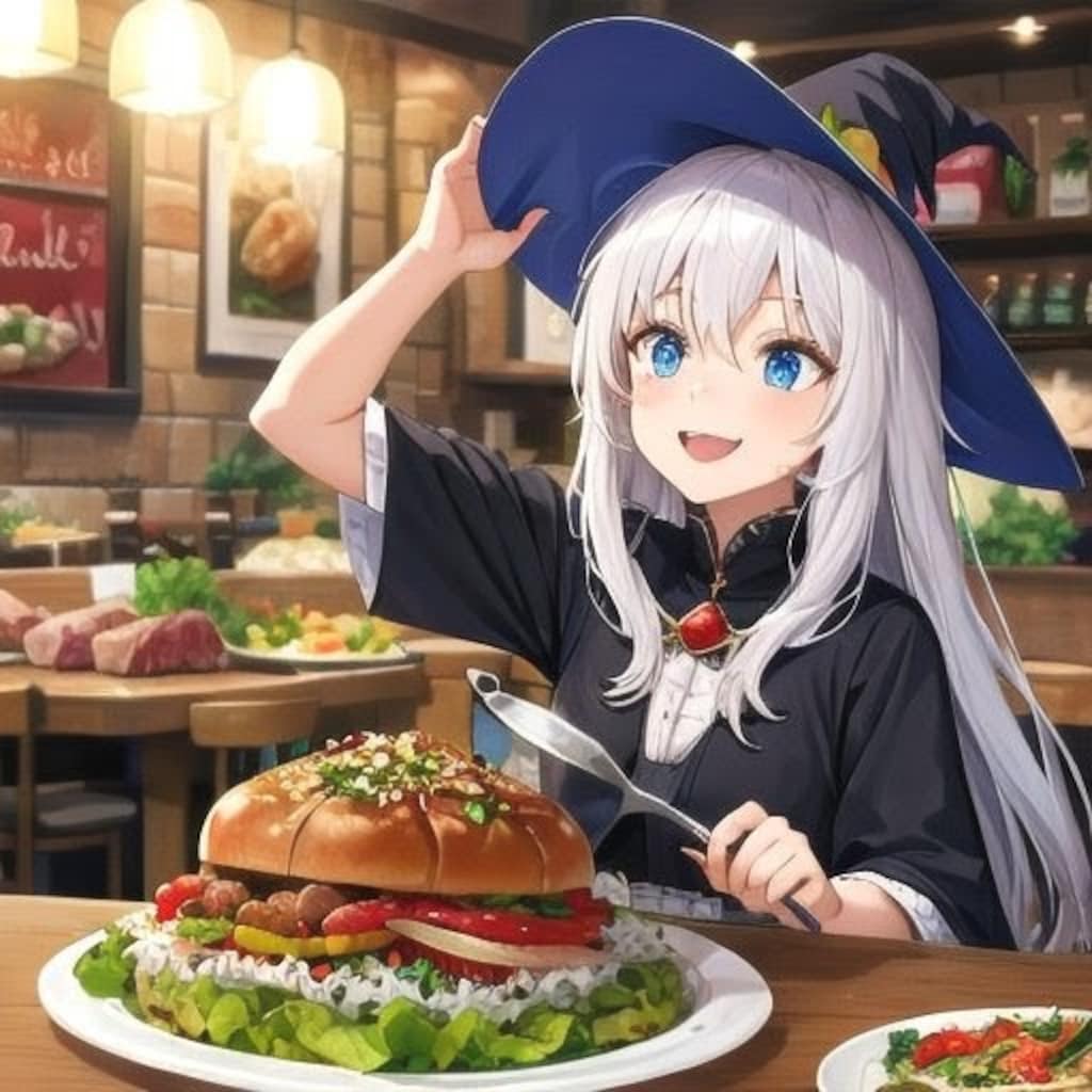 イレイナVSデカハンバーグ