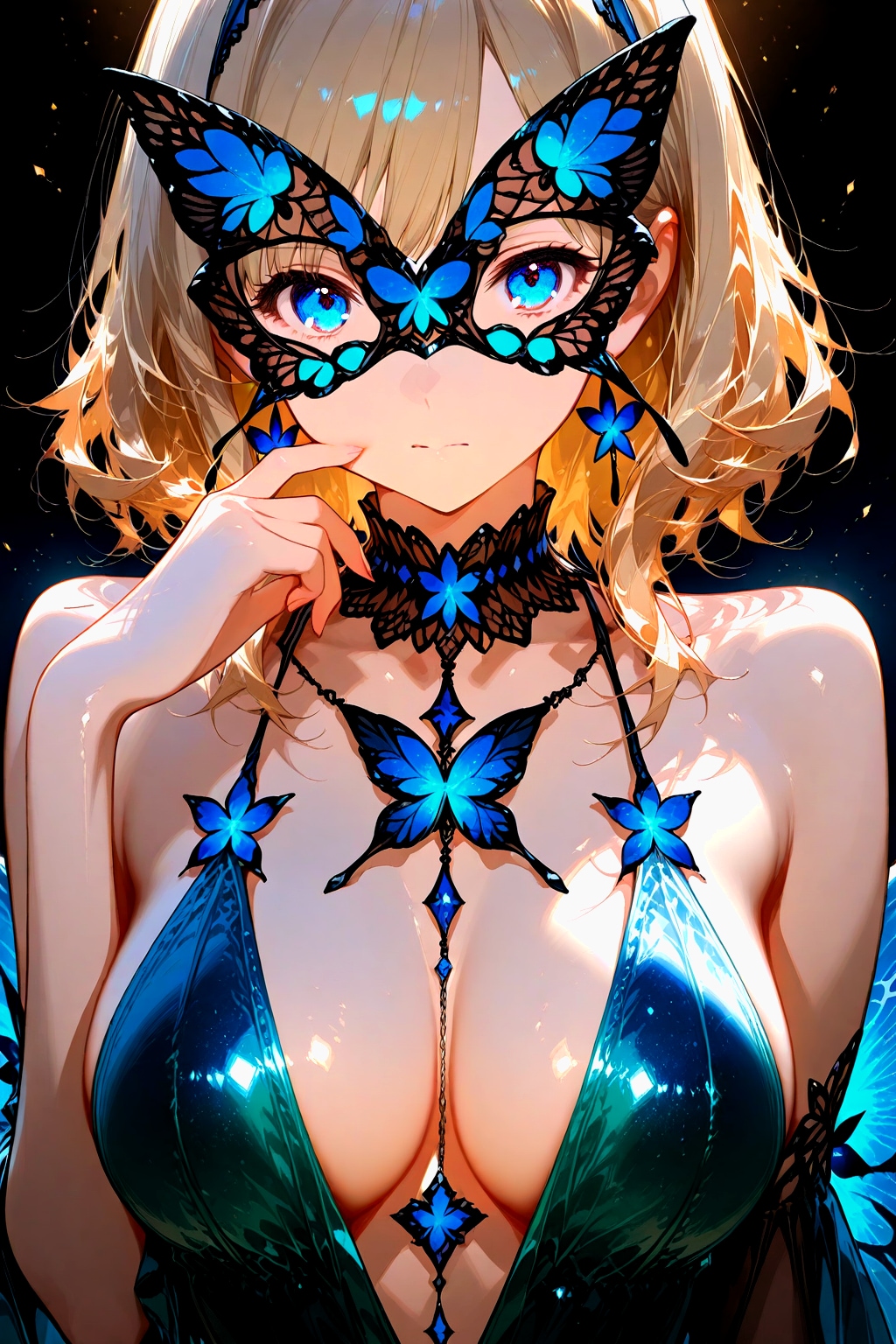 蝶の仮面