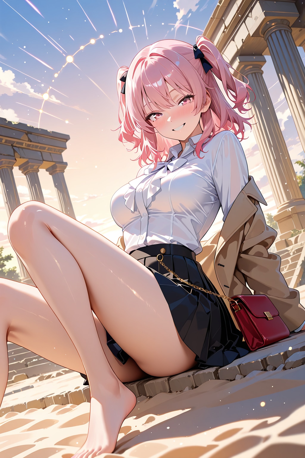 あ～ やっぱヒールダメだわ♡　やっと気づいたお姉さん