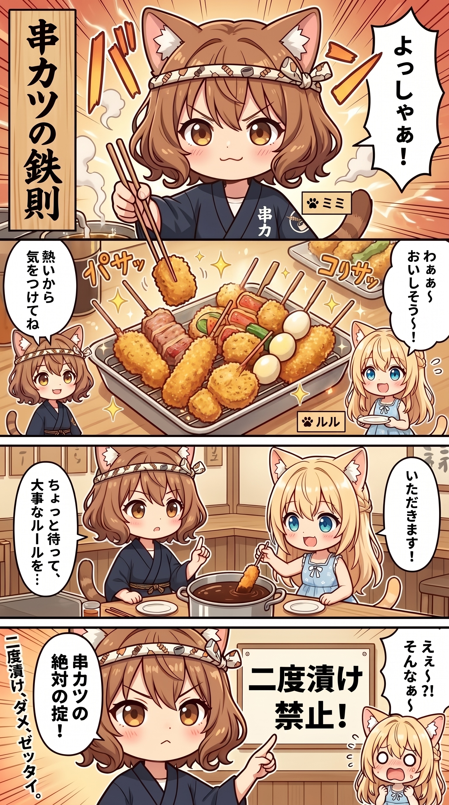 串カツの鉄則 | の人気AIイラスト・グラビア
