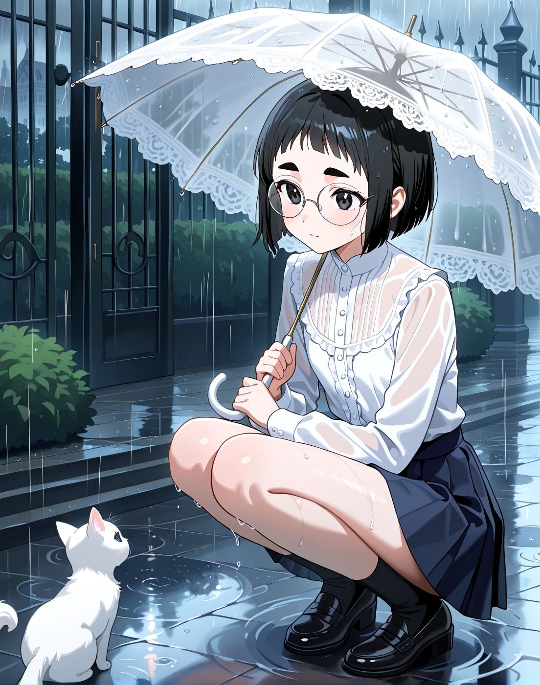 すまんのぅ。うちぢゃ飼えんのぢゃ | の人気AIイラスト・グラビア