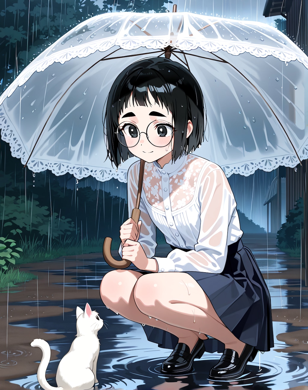 すまんのぅ。うちぢゃ飼えんのぢゃ