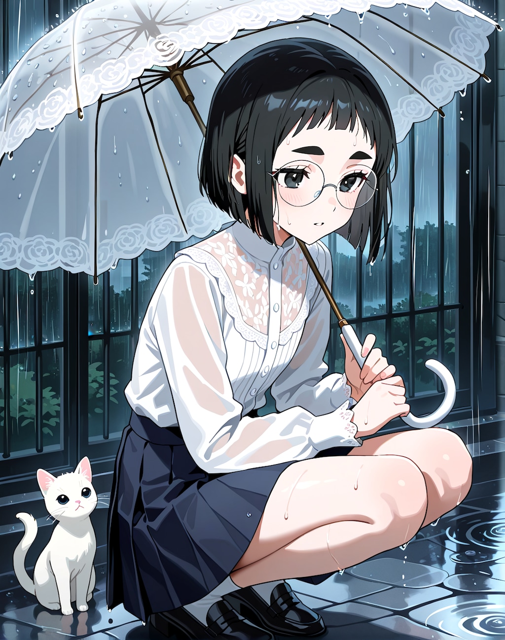 すまんのぅ。うちぢゃ飼えんのぢゃ