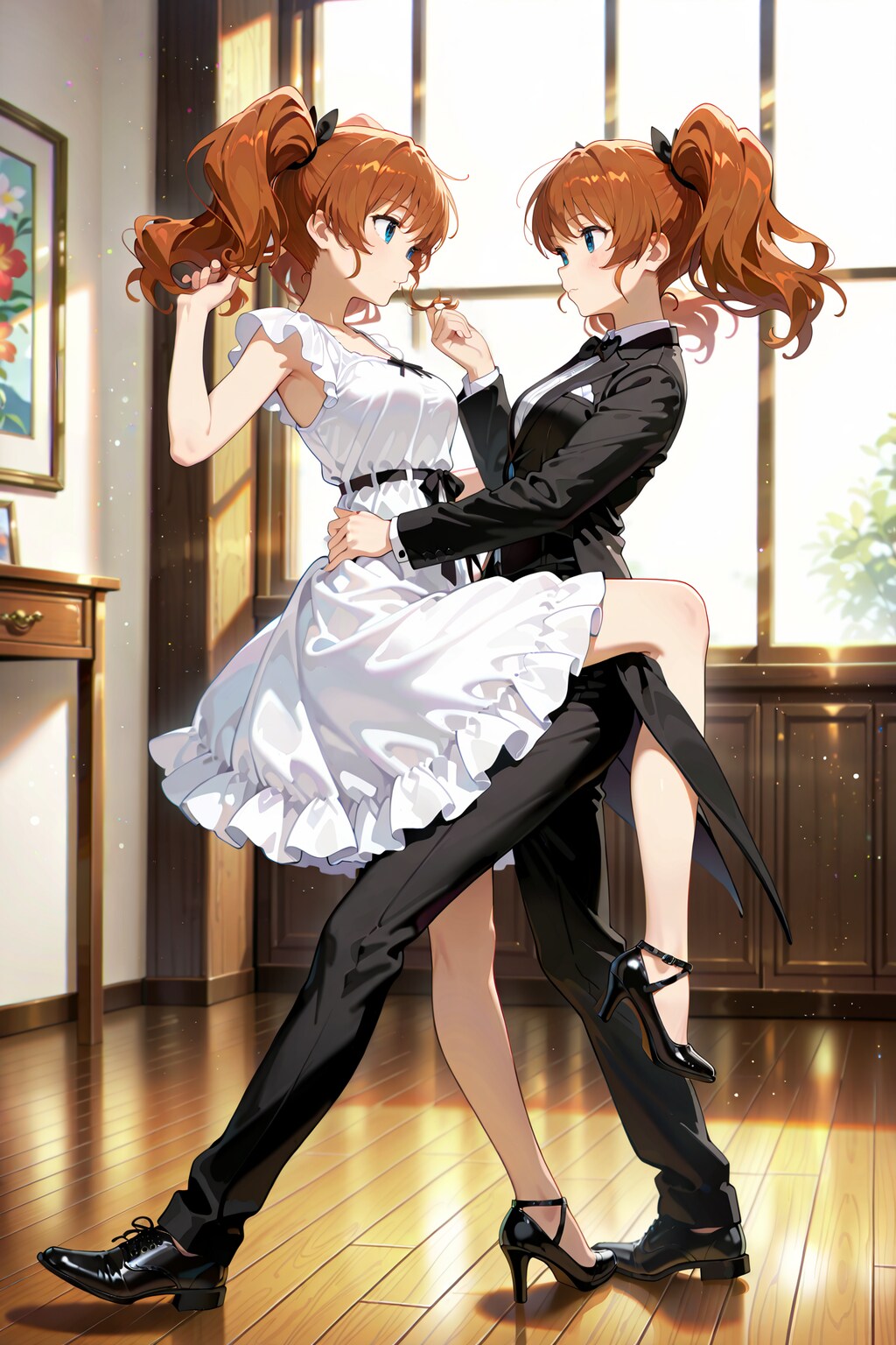 コーヒールンバを踊るツインテちゃん Y720