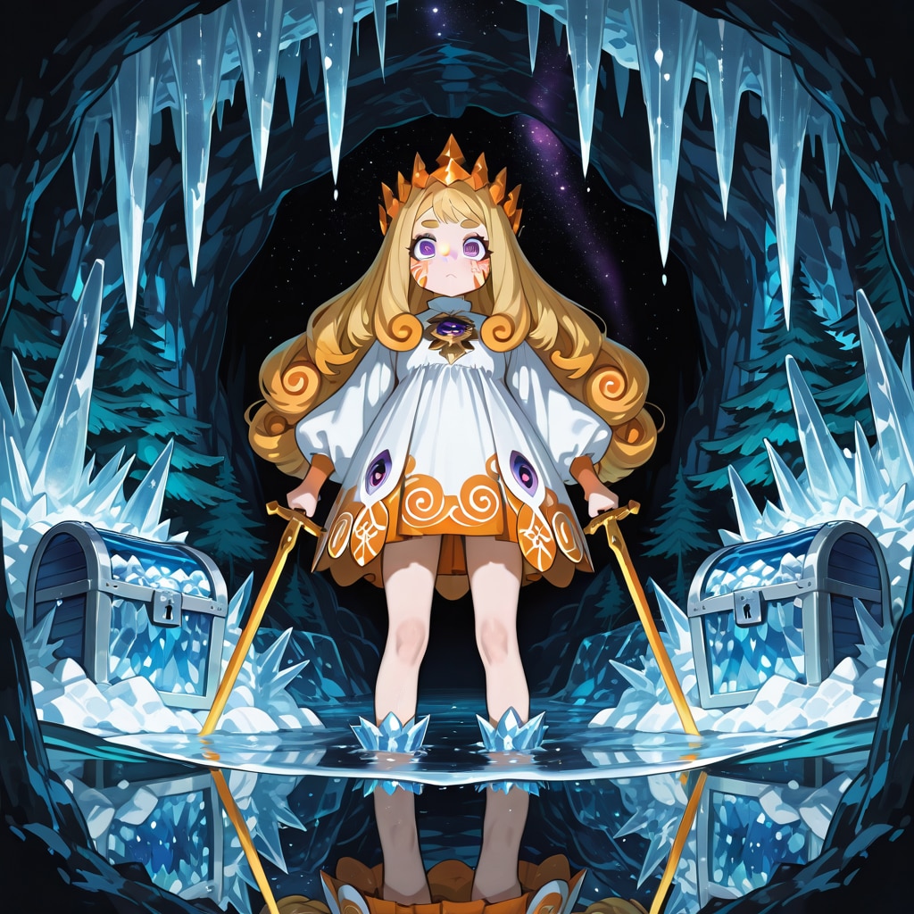 勇者が片手間に訪れるアイテム収集用のダンジョンの奥で宝を守っている系精霊