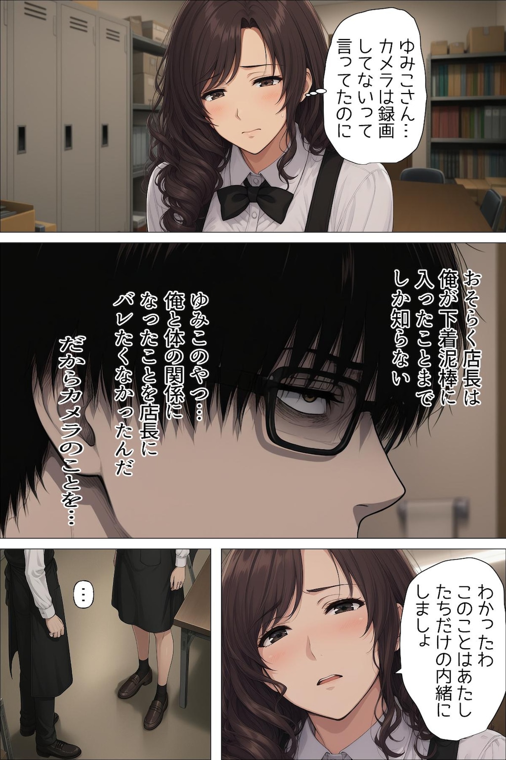 【漫画】下着泥棒の末路　第二話