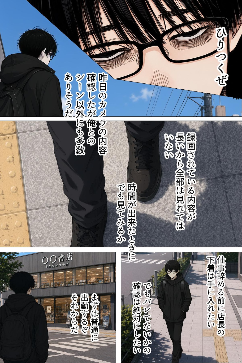 【漫画】下着泥棒の末路　第二話