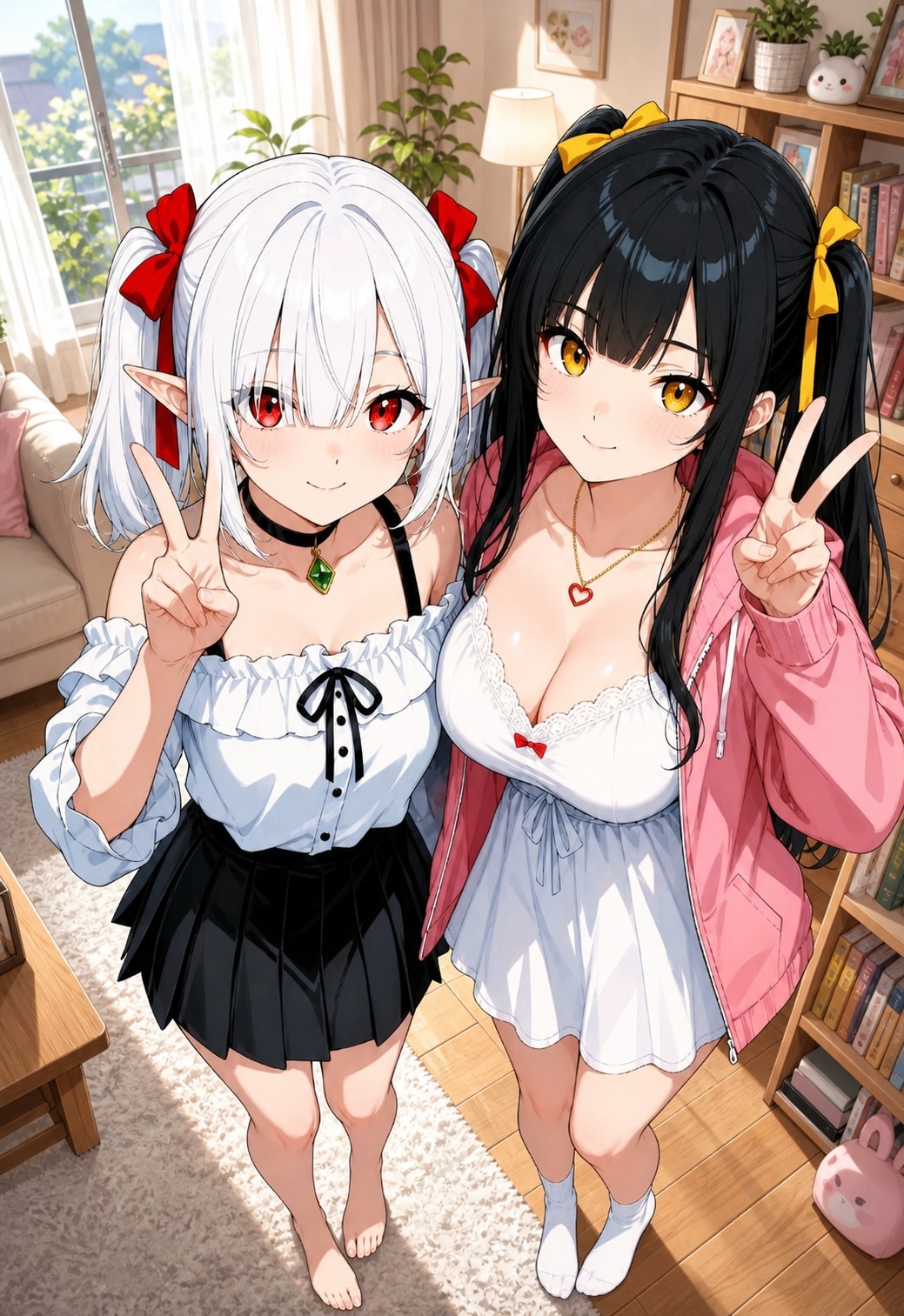 シロネちゃん&ひより