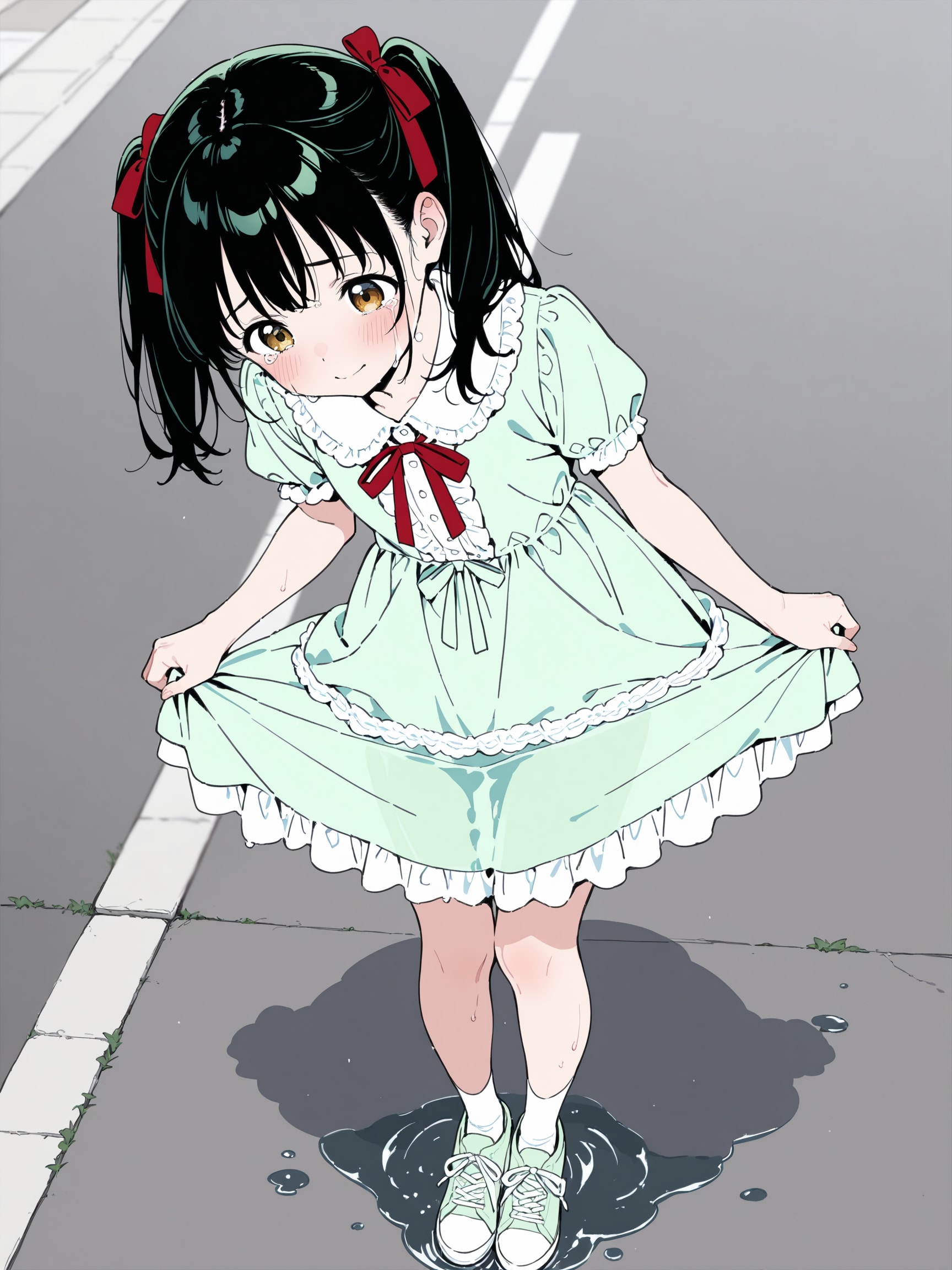 Re:濡れちゃった | の人気AIイラスト・グラビア