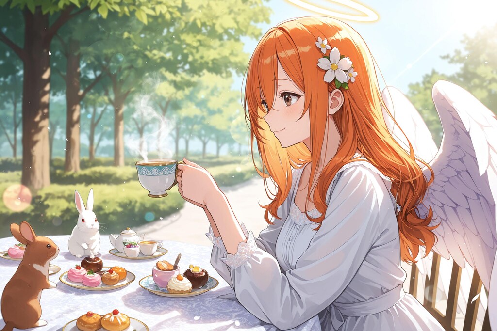 天使さんのティータイム