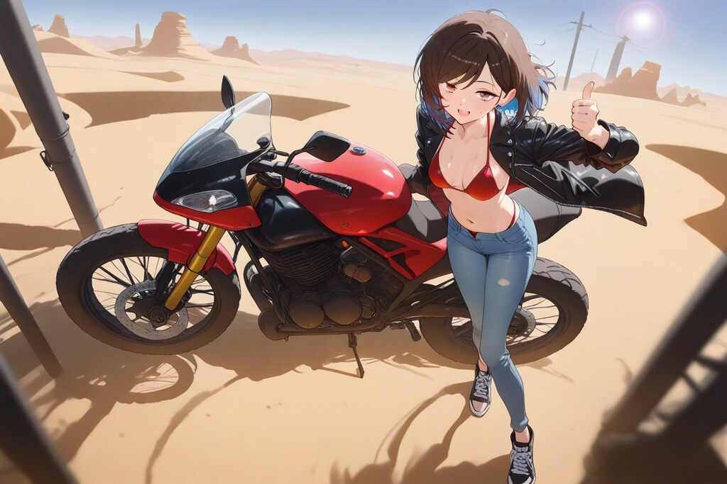 荒野バイク