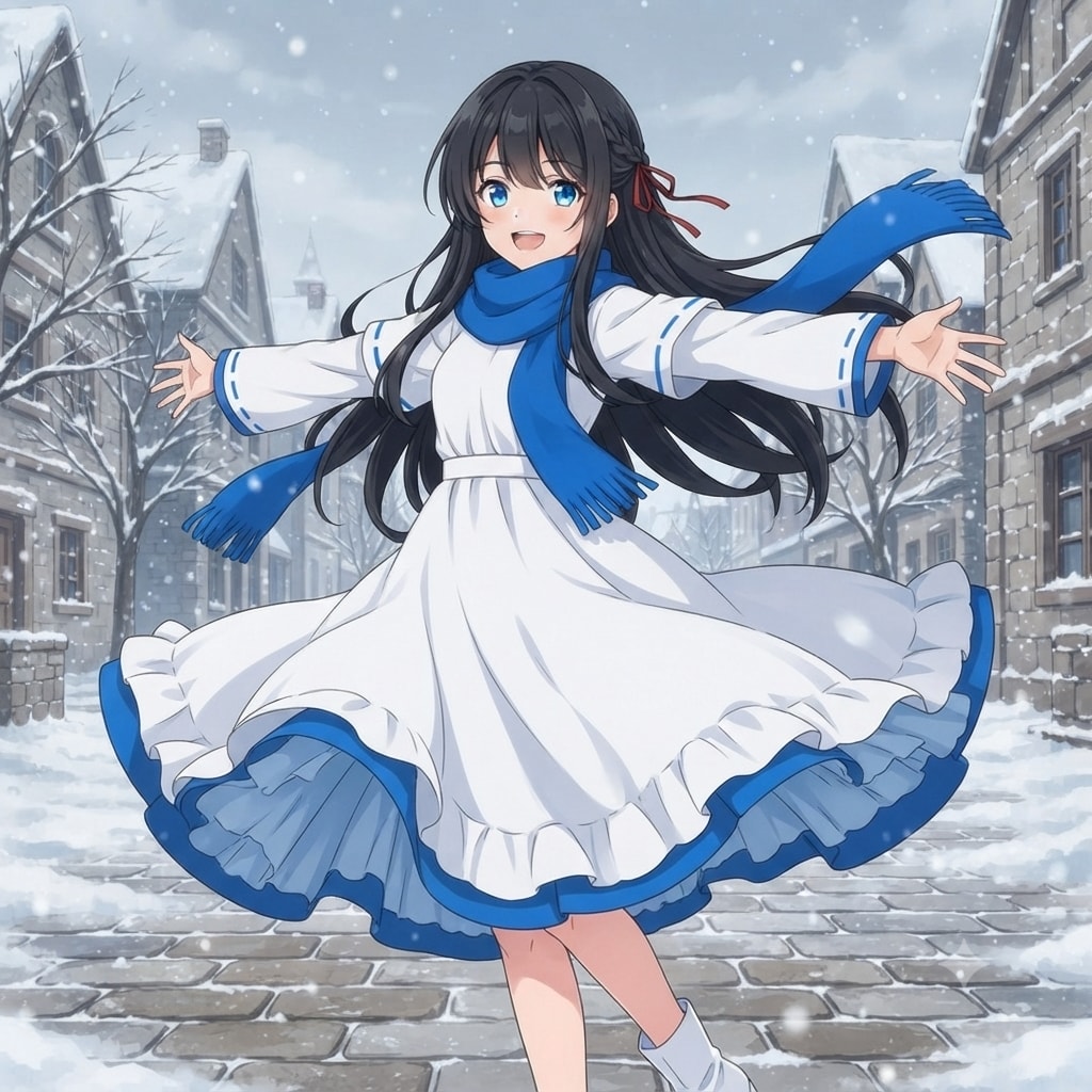 冬の少女